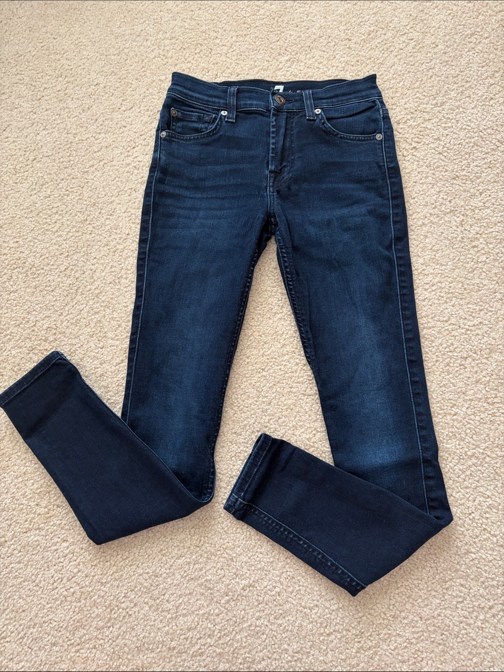 7 For All Mankind Dark Blue Women’s Skinny Jeans